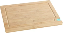 WENKO Snijplank Easy -Kookcentrum wenko snijplank met messenslijper l 36 x 28 cm bruin