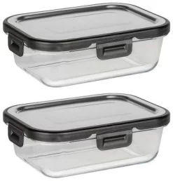 WENKO Voorraadbus Turijn Luchtdichte Sluiting, 1,7 L, 0,9 L En 0,7 L (set, 3-delig) 36 WENKO Voorraadbus Turijn Luchtdichte Sluiting, 1,7 L, 0,9 L En 0,7 L (set, 3-delig) -Kookcentrum wenko vershoudtrommel staal set 2 delig