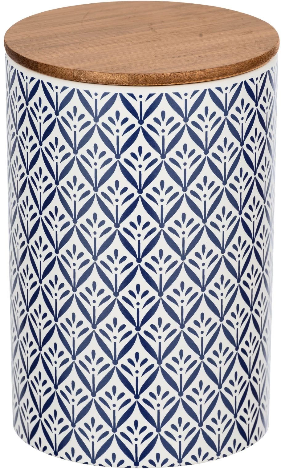 WENKO Voorraadbus Lorca 1,45 L, In Mediterraans Ornamenten-motief In Blauw/wit (1-delig) 1 WENKO Voorraadbus Lorca 1,45 L, In Mediterraans Ornamenten-motief In Blauw/wit (1-delig)
