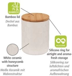 WENKO Voorraadbus Maya (1-delig) -Kookcentrum wenko voorraadbus maya 1 delig 9