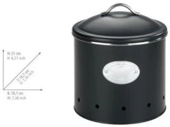 WENKO Voorraadbus Nero (1-delig) -Kookcentrum wenko voorraadbus nero 1 delig 7