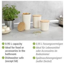 WENKO Voorraadbus PLA Plaia (1-delig) -Kookcentrum wenko voorraadbus pla plaia 1 delig 12