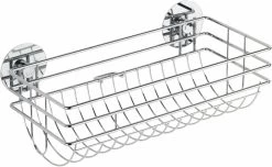 Severin Vacuümdoos 3618-088 (set, 2-delig) -Kookcentrum wenko wandrolhouder met bevestiging zonder boren verchroomd staal zilver 4