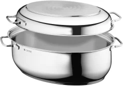 Nordisk Eenpersoons Servies Titan Spoon -Kookcentrum wmf braadpan deksel als voor inductie geschikte bakpan te gebruiken 85 liter 1 delig zilver 5