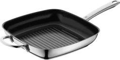Zwilling Pannenset Classic (set, 9-delig) -Kookcentrum wmf grillpan durado 28x28 cm antiaanbak gecoat inductie zilver 1
