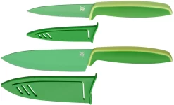 Zwilling Messenset Nowo S Edelstaal 18x10, Kleurige Grepen, Ijsgehard FRIODUR Lemmet (set, 3-delig) -Kookcentrum wmf messenset touch met bijpassende beschermhoezen set 2 delig rood 1