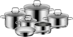 Elo Koekenpan Dolomiet Inductie (1-delig) -Kookcentrum wmf pannenset astoria set 10 delig zilver 5