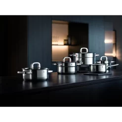 CS-Solingen Pannenset Monheim (set, 6-delig) -Kookcentrum wmf pannenset premium one set 5 delig 6