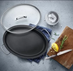 Zwilling Pannenset Vitality Inductie (set, 7-delig) -Kookcentrum wmf vispan devil koekenpan met antiaanbaklaag ovaal optimaal voor kookplaten met oe 145 cm 1 delig zilver 2