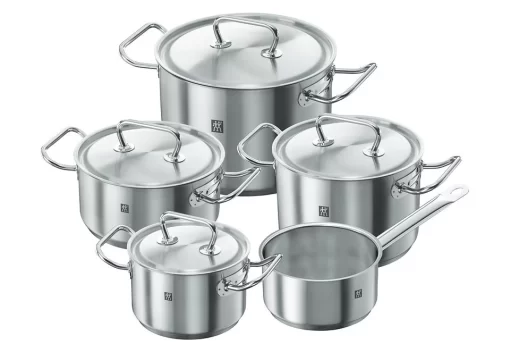 Zwilling Pannenset Classic (set, 9-delig) -Kookcentrum zwilling pannenset classic set 9 delig zilver