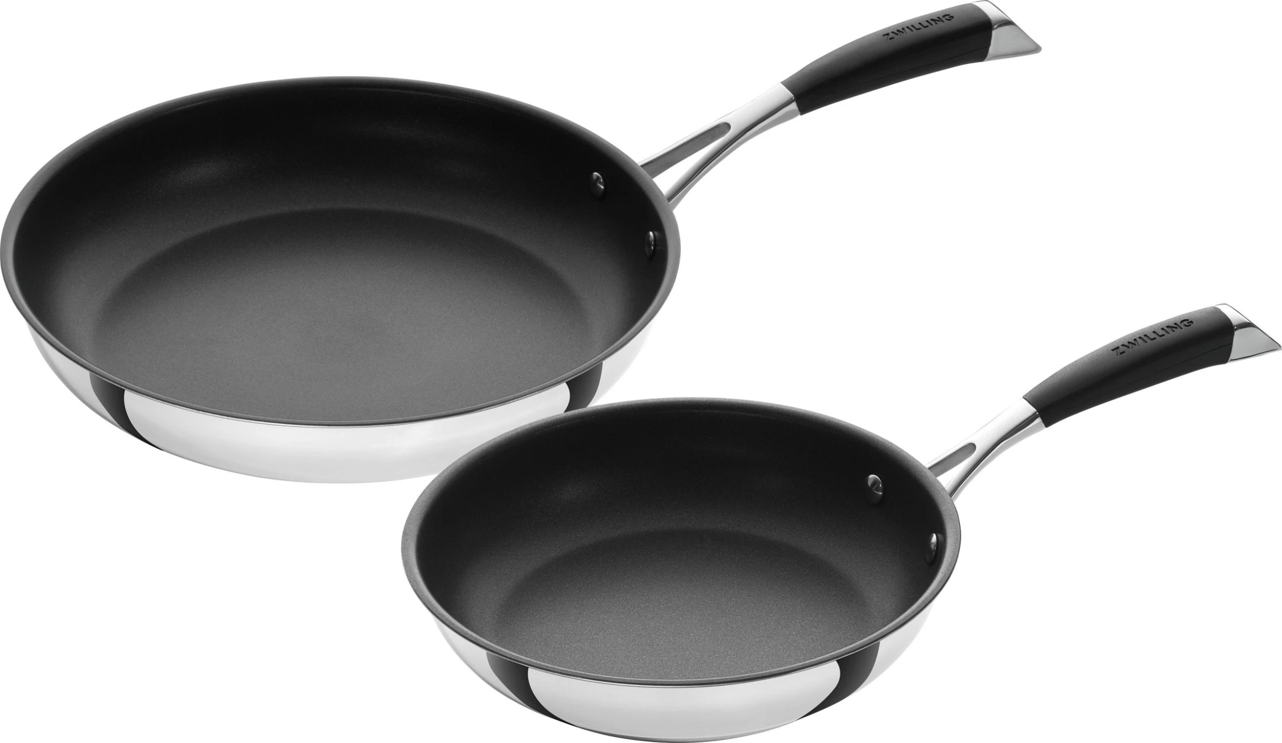Elo Pannenset New Wave (2 Bakpannen Inclusief Spatel), Inductie (set, 3-delig) 2 Elo Pannenset New Wave (2 Bakpannen Inclusief Spatel), Inductie (set, 3-delig) - Afbeelding 2