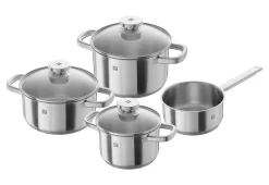 STONELINE Wok Ø 32 Cm, Inductie -Kookcentrum zwilling pannenset joy set 4 delig zilver 13